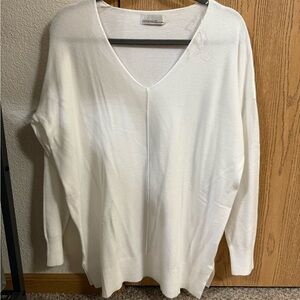 Zenana Outfitters Cream Knit Top